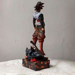 Figura de Acción de <span class=keywords><strong>Dragon</strong></span> <span class=keywords><strong>Ball</strong></span> de Alta Calidad de 38 cm, Figura de Acción de <span class=keywords><strong>Goku</strong></span> Negro <span class=keywords><strong>Super</strong></span> Saiyan, Modelo de Figura de Anime, Adorno de Escritorio - Product Image 5
