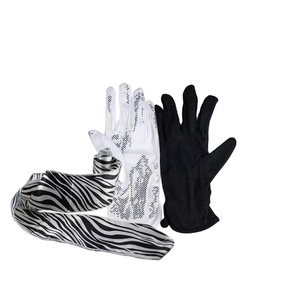 Gants à zèbre soie gros plan tour de magie magicien professionnel rue scène fête Magia accessoires facile à faire - Product Image 1