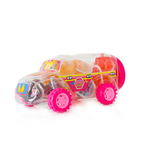 Pabrik MiniCrush Jelly Snacks Harga Grosir 32g Rasa Cokelat Buah Bernutrisi Cup Jelly Kelapa Pink Princess Car