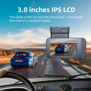 STARVIS仪表盘凸轮支持<span class=keywords><strong>2</strong></span>通道F1.5双镜头仪表盘凸轮3英寸4k + 2k前后记录，带后置摄像头 - Product Image 2