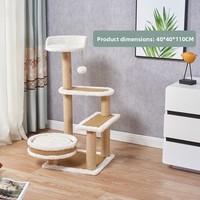 Mainan kucing, tongkat penggoda kucing, perlengkapan kucing, platform lompat kucing, tiang garukan kucing