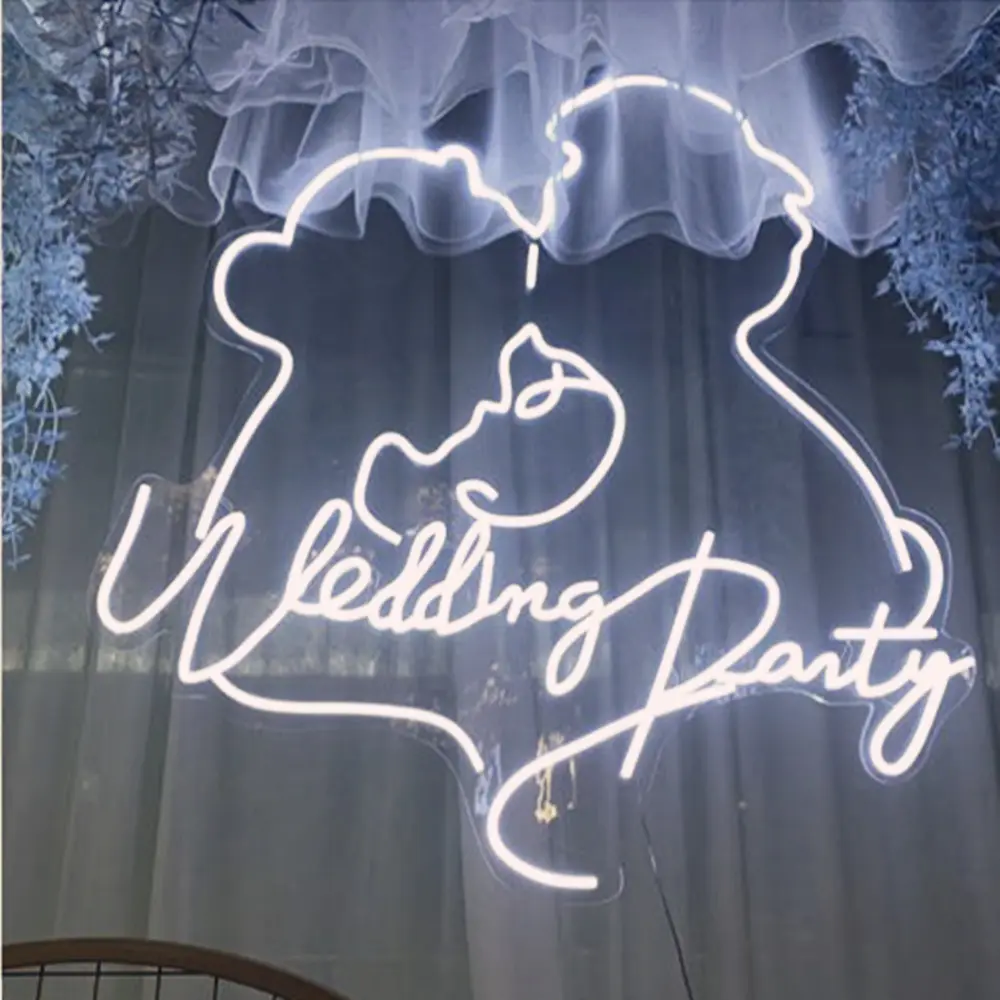 Manufacturer Custom Decorative Lighting Letters Acrylic Led Neon Lights Wedding Neon Sign Party Neon Signs Better Together