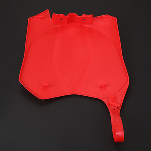 Guardabarros Rojo para Motocicletas Todoterreno Zuqing NP105 - Product Image 2