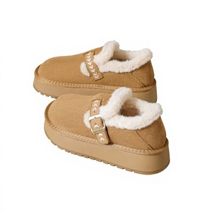 <span class=keywords><strong>Botas</strong></span> de Nieve Weiwei Girl 679-1 con Plataforma Media para Mujer, Estilo Otoño/Invierno, Forradas de Felpa, Extra Gruesas, Cálidas, Artificiales - Product Image 1