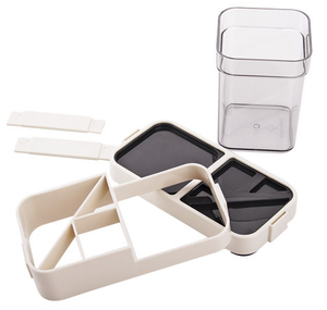 Home Creative Set Toothholder Lovers Travel Cover Toothbrush <b>Holder</b> Two Cups - Product Image 5