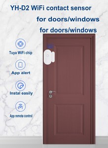 Tuya thông minh Wifi cửa/cửa sổ mở cảm biến không dây liên lạc cảm biến báo động tuya Wifi Cảm biến cửa cho báo động nhà - Product Image 4