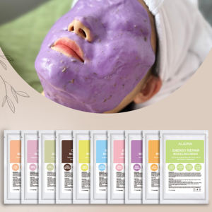 Vente en gros de soins de la peau coréens de marque privée spa facial hydratant 24k or collagène acide hyaluronique gelée masque facial poudre <span class=keywords><strong>d</strong></span> - Product Image 5