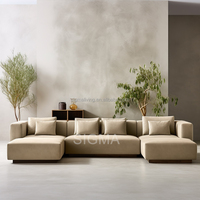 Nouveau design de canapé modulaire moderne en tissu pour salon, meubles d'intérieur fabriqués en usine, personnalisable