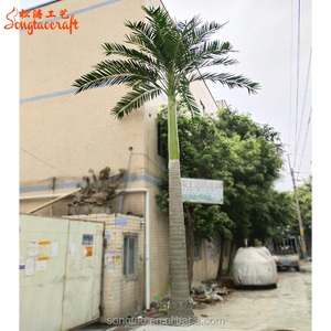 A prueba de Uv personalizado artificiales Palmeras de coco <span class=keywords><strong>gigante</strong></span> árbol de palma para centro comercial al aire libre casa jardín decoración - Product Image 2