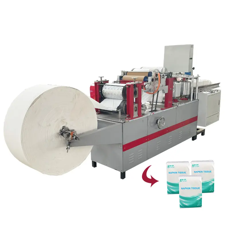 티슈 페이퍼 인쇄 접는 기계 냅킨 종이 제조 기계의 전문 수출자