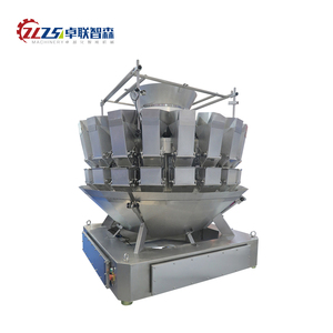 Máquina empacadora de línea de producción de envasado de patatas fritas de azúcar vertical automática con pesadora de cabezales múltiples - Product Image 2