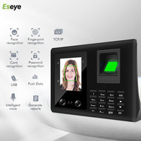 Eseye工厂价格WIFI网页便携式生物特征指纹面部识别摄像机时钟考勤系统