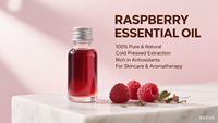 Aceite de Semilla de Frambuesa para la Elaboración de Lociones y Cremas Caseras, Aceite Portador Prensado en Frío Sin Refinar, Botella de 100 ml en Venta