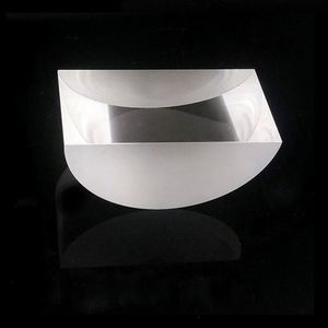 Produits de vente chauds Demi-tige Plano Lentille cylindrique convexe Lentille en verre cylindrique - Product Image 3