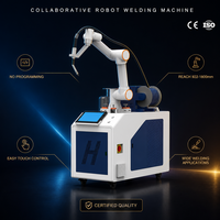 Robot de soudage collaboratif : Solution au manque de soudeurs, utilisation facile, écran tactile, programmation pour la fabrication de petites séries sur ligne de production