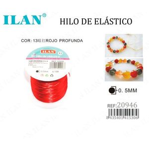 Filo Elastico Iln 0,5 mm 15 m per Creazione di Gioielli - Product Image 1