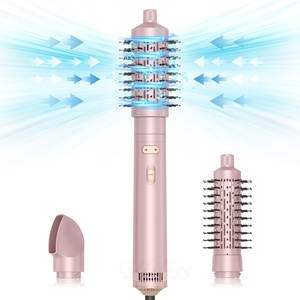 <span class=keywords><strong>Fer</strong></span> moderne 3-en-1 triple interchangeable Styler Cheveux Bigoudi Lisseur Sèche Multi Styler Brosse <span class=keywords><strong>Fer</strong></span> à friser - Product Image 5