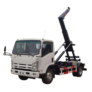 Camion à ordures ISUZU 700P à bras articulé 4x2, haute capacité de chargement, construction durable, camions à ordures - Product Image 4