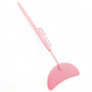 <b>Moon</b> Shape Stainless Steel Eyelash <b>Mirror</b> For Pink Powder Coated Color Regular Shape Stock Available Makeup <b>Mirror</b> - Product Image 1