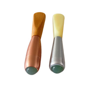 Eye Serum & Cream Application <b>Jade</b> <b>Roller</b> Eye Care Massage Stick to Reduce Fine Lines & Wrinkles - Product Image 1