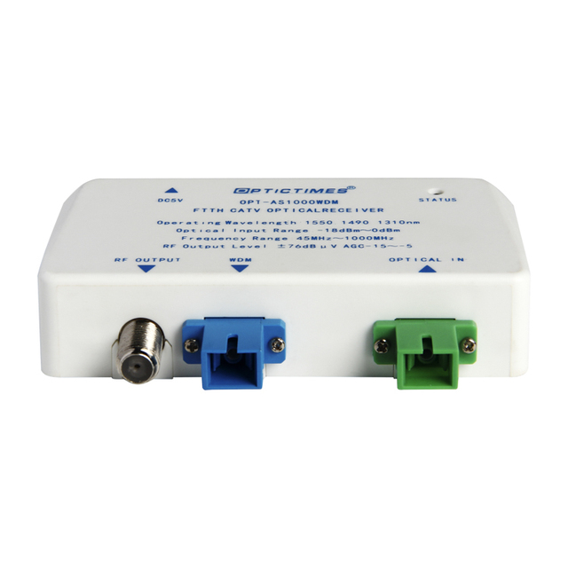 Mini Node Catv Passive Mini Ftth Optical Receiver Mini Optical Node With Wdm