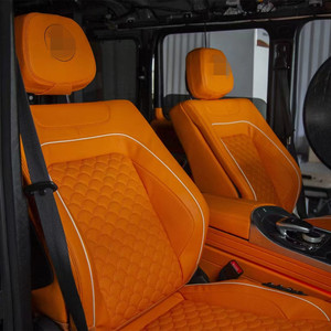 Kit Interno da <span class=keywords><strong>W463</strong></span> a W464 per Mercedes Benz <span class=keywords><strong>Classe</strong></span> <span class=keywords><strong>G</strong></span> <span class=keywords><strong>W463</strong></span>: Cruscotto, Schermo, Pannelli Porta, Bracciolo, Coprisedili in Pelle - Product Image 5