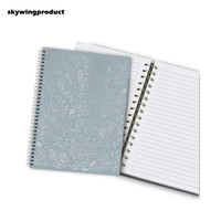 Skywing Product2023 Popular 8,5x11 "Diseños personalizados Cuaderno en espiral de tapa dura extra grande con 160 páginas para regalo y notas diarias