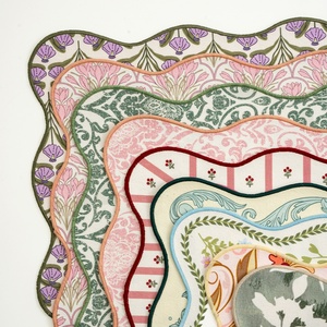 Tươi Phong Cách Màu Sắc Tươi Sáng Hoa Nhà Máy Trái Cây In Placemat Đảng Nhà Bếp Trang Trí Nội Thất Chịu Nhiệt Bảng Bìa - Product Image 5