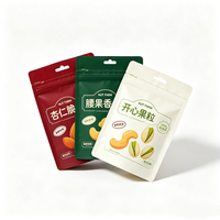 Sachet Doypack Premium Personnalisé Imprimé Anti-odeur en Mylar et Feuille d'Aluminium, Qualité Alimentaire, pour Emballage de Noix, avec Fermeture Zip Refermable