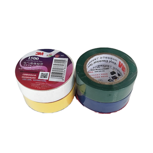 Cinta Aislante Eléctrica de Vinilo PVC <span class=keywords><strong>3M</strong></span> <span class=keywords><strong>Temflex</strong></span> 1500, Autoadhesiva, 18mmx10M, Antiinflamable, para Mantenimiento Eléctrico - Product Image 1