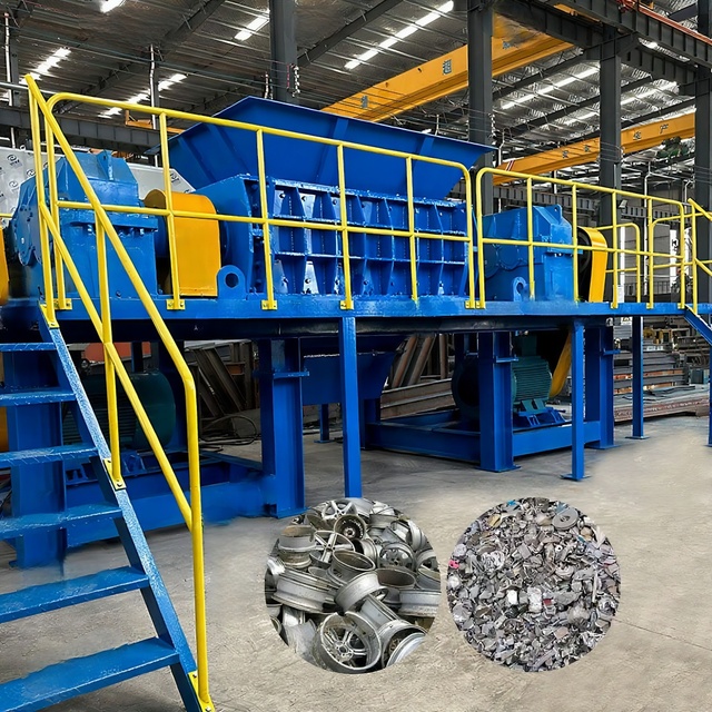 Scrap Aluminum Rim Chips Scrap Metal Shredder for Sale Metal Scrap