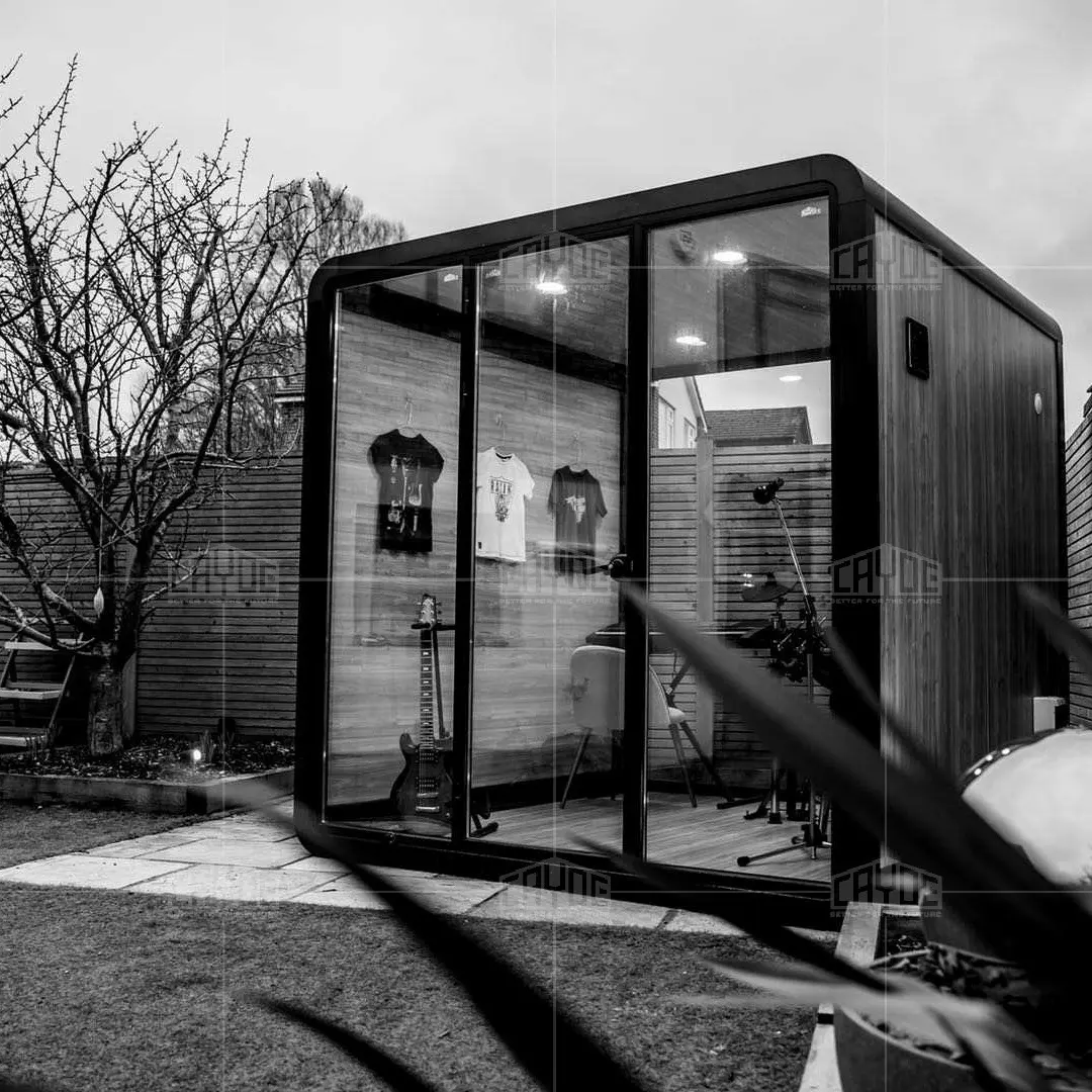 Aluminium Indoor Container Huis Kleine Mobiele Huis 20ft Beweegbare Eenvoudige Montage Prefab Huis