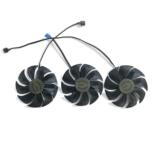 Ventilador GPU PLD09220S12H RTX3090 de 88MM y 4 pines para <span class=keywords><strong>EVGA</strong></span> RTX 3090 3080TI 3080 <span class=keywords><strong>3070</strong></span> 3060TI XC3 ULTRA/(negro) refrigeración de tarjeta gráfica para juegos - Product Image 5