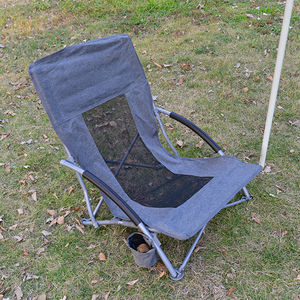 Chaise pliante en maille <span class=keywords><strong>de</strong></span> luxe durable, légère avec poche latérale pour les services <span class=keywords><strong>de</strong></span> location <span class=keywords><strong>de</strong></span> plage haut <span class=keywords><strong>de</strong></span> gamme - Product Image 2
