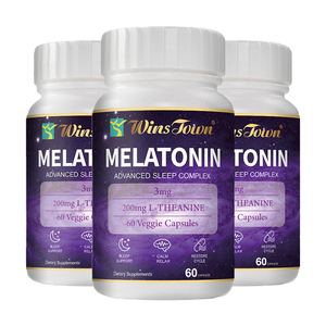 Capsules de mélatonine J50 : Soulagement de l'insomnie, amélioration du sommeil, aide contre le décalage horaire, complément alimentaire. Stock usine, OEM pris en charge. - Product Image 1