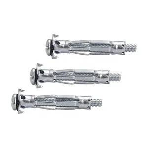 Ancrages pour cloisons sèches, <span class=keywords><strong>chevilles</strong></span> creuses, ancres pour plafond, <span class=keywords><strong>vis</strong></span> d'<span class=keywords><strong>expansion</strong></span>, trous pour cloisons sèches, fournisseur d'usine - Product Image 1