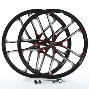 Rueda de aleación de 10 radios de 26 pulgadas <span class=keywords><strong>para</strong></span> bicicleta de montaña cassette de aleación de magnesio integral y rotativo 7S 8S 9S 10 S - Product Image 1