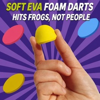 Jouets lanceurs interactifs UFO en EVA pour enfants, en gros, avec disques en mousse, mini pistolets lanceurs en plastique, cadeaux pour garçons, pour le jardin, les fêtes et le sport