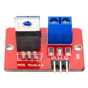 Módulo de controlador MOS IRF520 con botón <span class=keywords><strong>Mosfet</strong></span> superior de 0-24V para <span class=keywords><strong>Arduino</strong></span> MCU ARM Raspberry Pi - Product Image 6
