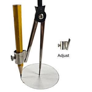 Bộ Dụng Cụ Hình Học Toán 5001 Bộ Tối Đa 9 Miếng-Hộp Chống Vỡ, Thước Kẻ, Thước Đo Góc, La Bàn Và Hộp Bút Chì Cho Đồ Dùng Học Sinh - Product Image 3