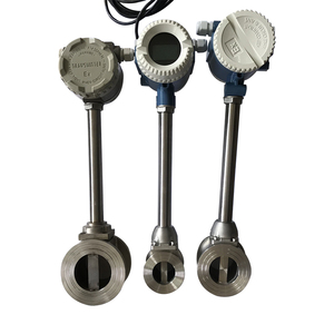 RS485 4-20mA Modbus Pengukur Aliran Vortex Gas Alam Uap Baja Tahan Karat Akurasi +/-1% Konektivitas Flens/ulir Kualitas Baik - Product Image 4
