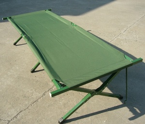 Lit pliant tactique d'urgence en aluminium/acier pour le secours en cas de catastrophe, le camping en plein air SZJ 258 SZJ 258 - Product Image 1