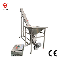 Konveyor Sekrup Tipe U DZJX Food Grade Tahan Api Anti-Bakteri Diameter Spiral 100-1250mm untuk Granul Pupuk