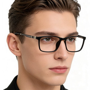 Monturas Ópticas TR90 para <span class=keywords><strong>Hombre</strong></span> de Negocios, Duraderas, Flexibles y Cómodas para Uso Diario en la Oficina - Product Image 1