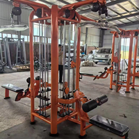 Nouveau design, prix usine, équipement de fitness multi-stations 5 postes pour quatre personnes, machine multi-stations 4 postes