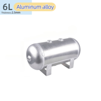 Réservoir d'air en aluminium 6L pour bus et équipement agricole Réservoir léger 145 PSI