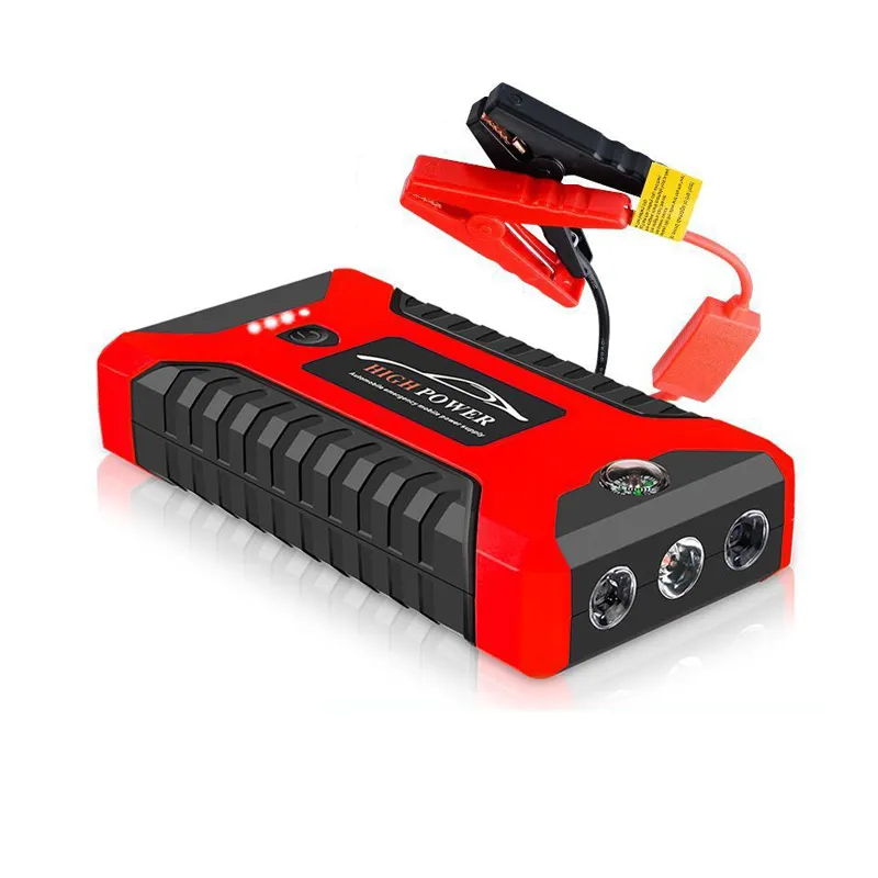 Fabriek Direct Prijs 600a Auto Jump Starter 20000Mah Auto Starter Power Bank Met Zaklamp