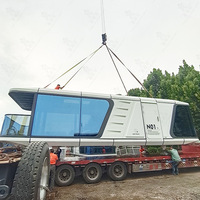 Edificio Prefabricado B&B, Casa Portátil Tipo Caja Integral para Exteriores, Baño Público Ensamblado, Cabina de Estructura de Acero