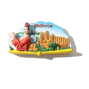 Bailaora <span class=keywords><strong>De</strong></span> Espanol Con Piernas Bandera <span class=keywords><strong>De</strong></span> Espana Vestido <span class=keywords><strong>De</strong></span> Lunares Con Figura <span class=keywords><strong>De</strong></span> Castanuelas Sevillana Flamenco Iman <span class=keywords><strong>De</strong></span> Nieve - Product Image 3