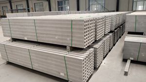 Máquina de Fabricación de <span class=keywords><strong>Bloques</strong></span> Huecos NJBM para Paneles de Pared Ligeros de Hormigón Prefabricado y Extrusión de Losas de Cemento para Construcción Rápida de Viviendas - Product Image 6